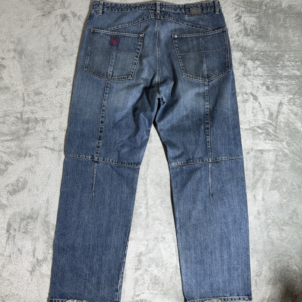 Marithe Francois Girbaud Baggy Denim Jeans Men's 40x33 Skater Y2K